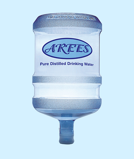Arees Pure Distilled Water – 19 liters