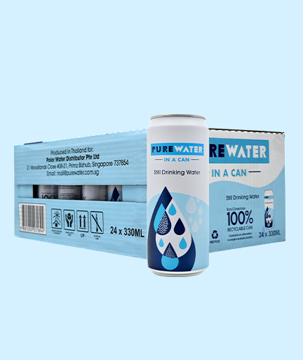 PUREWATER IN A CAN 24x330ml